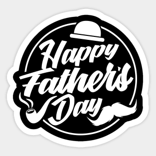 Happy Father's Day Best Dad Ever Funny Daddy Sticker